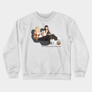 Rory and Paris eat Chinese food Crewneck Sweatshirt